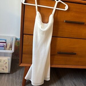 Show Me Your MuMu silk white Kids Formal Dress